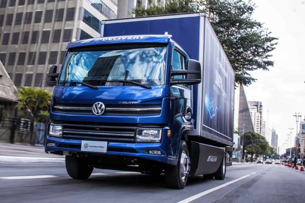 Leia mais sobre o artigo Volkswagen e-Delivery, feito no Brasil, tem lançamento na Argentina em 2023