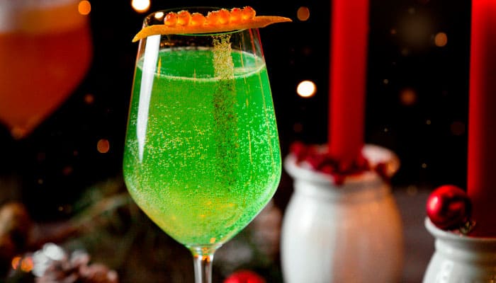 drink verde com licor uma deliciosa bebida de maca verde imperdivel