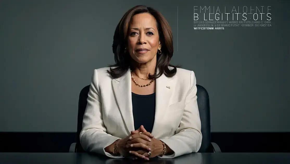 Kamala Harris revela curiosidades surpreendentes na entrevista WIRED.