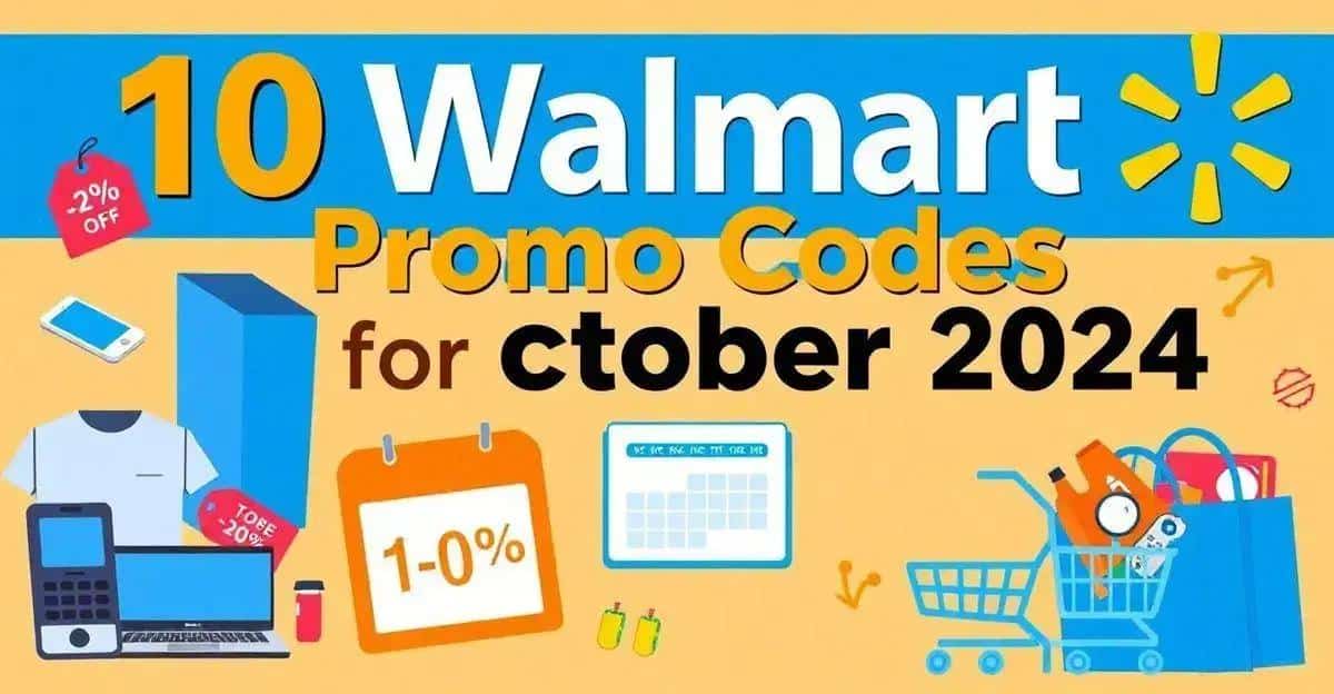 Descubra os melhores códigos promocionais Walmart para economizar em suas compras em outubro de 2024.