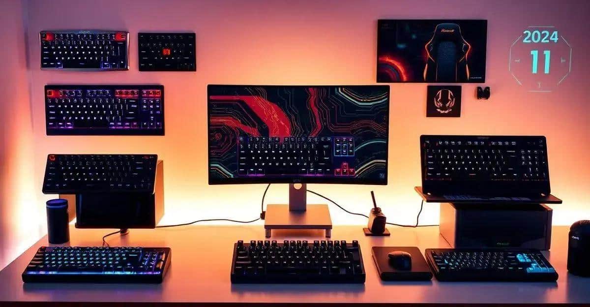 Descubra os 15 melhores teclados para PC em 2024, ideais para jogos e trabalho.