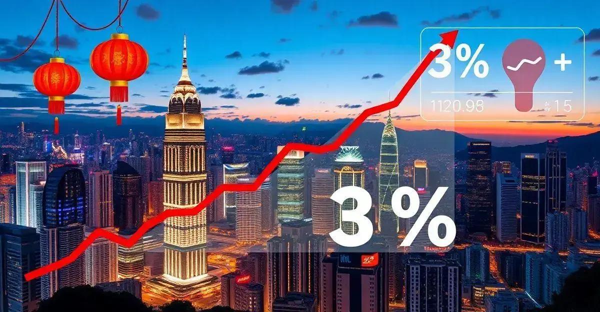 Ações de Hong Kong saltam quase 3% e atingem o maior nível desde março de 2022.