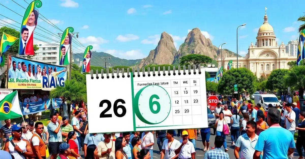 Confira a agenda dos candidatos à Prefeitura do Rio de Janeiro nesta quinta-feira (26).