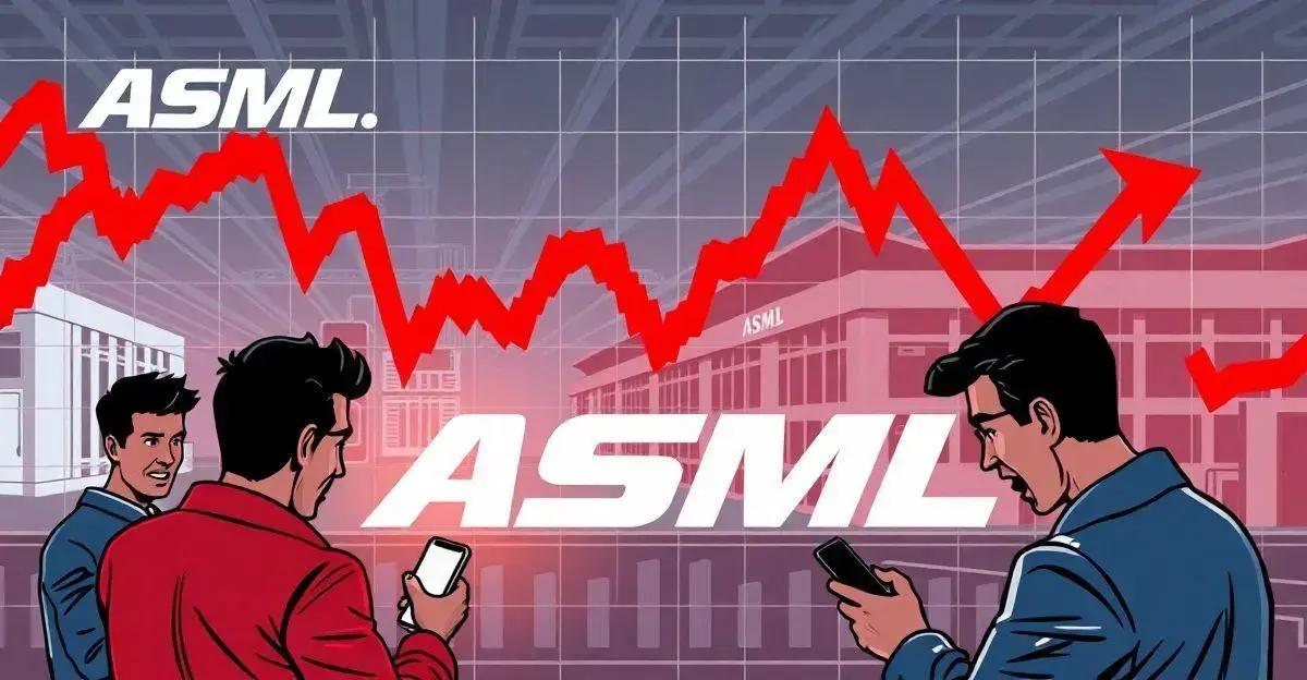 Você está visualizando atualmente ASML: Queda Surpreendente nas Ações Após Corte de Projeções