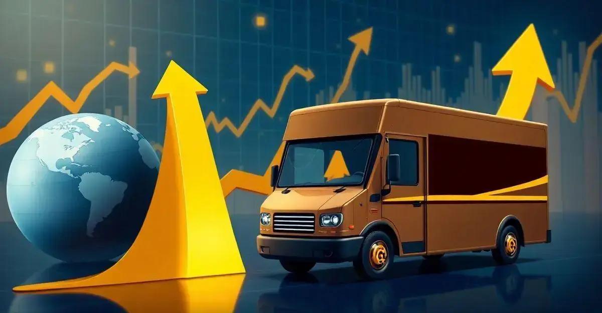 como o crescimento da ups impacta o mercado de acoes