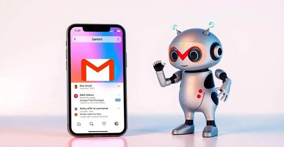 Gmail no iOS agora permite que usuários perguntem ao Gemini sobre seus e-mails.