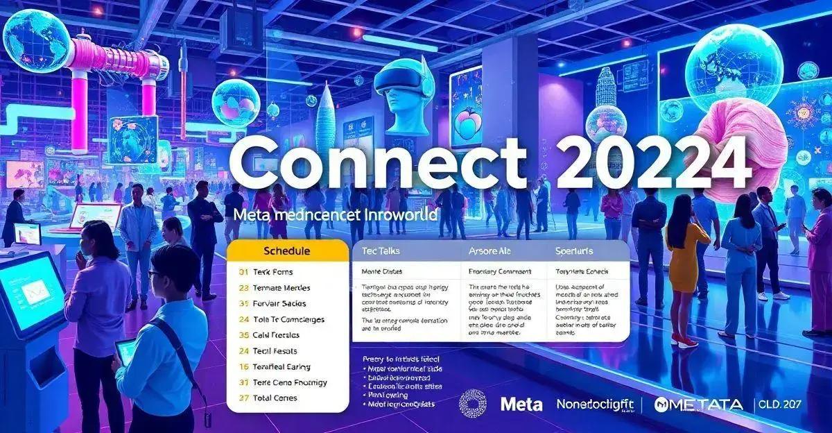 Descubra como assistir ao Meta Connect 2024 e as principais expectativas para o evento.