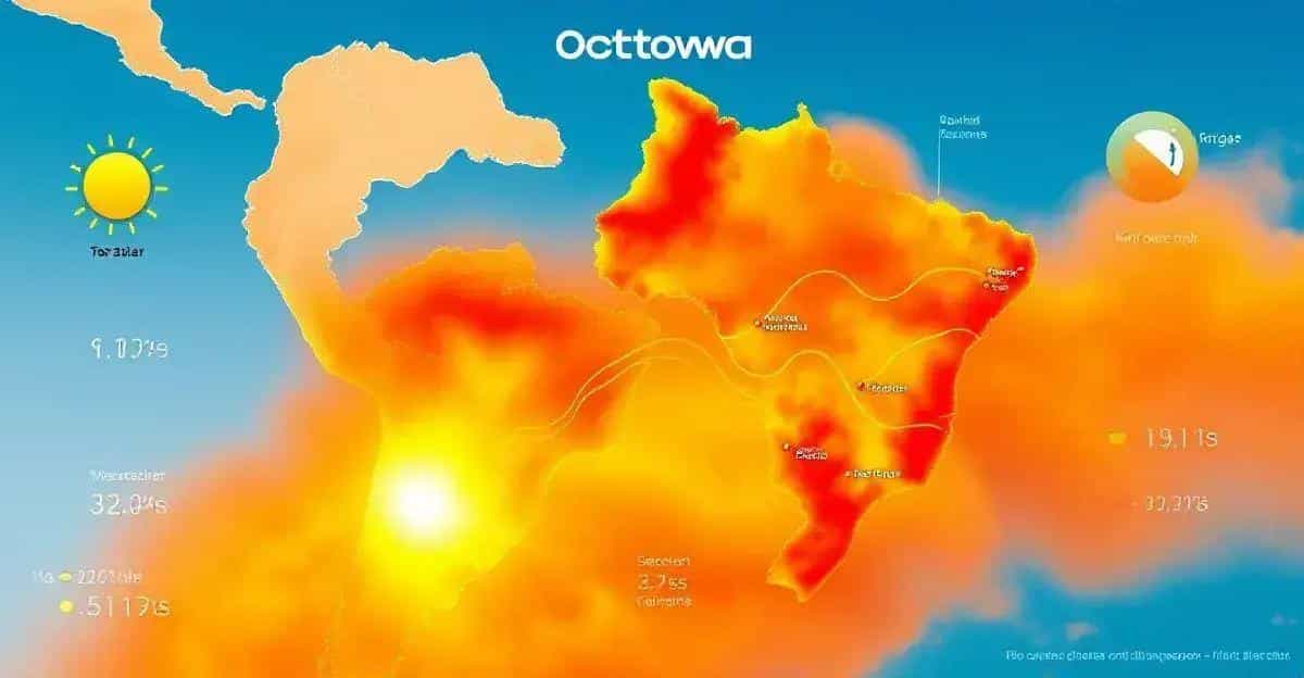 Onda de calor em outubro afeta Sul, Sudeste e Centro-Oeste do Brasil.