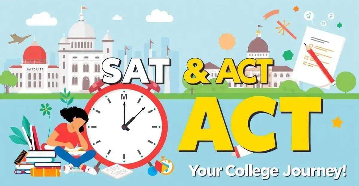 SAT e ACT são essenciais para quem quer estudar em faculdades nos EUA. Descubra mais!