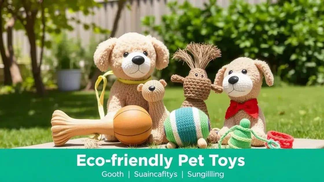 os benefícios dos brinquedos sustentáveis