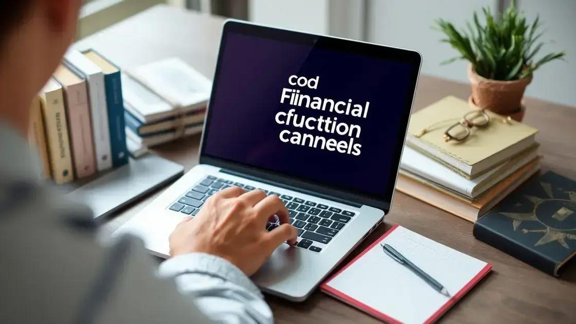 Por que escolher canais de educação financeira?