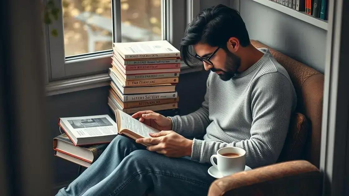 Livros recomendados por especialistas