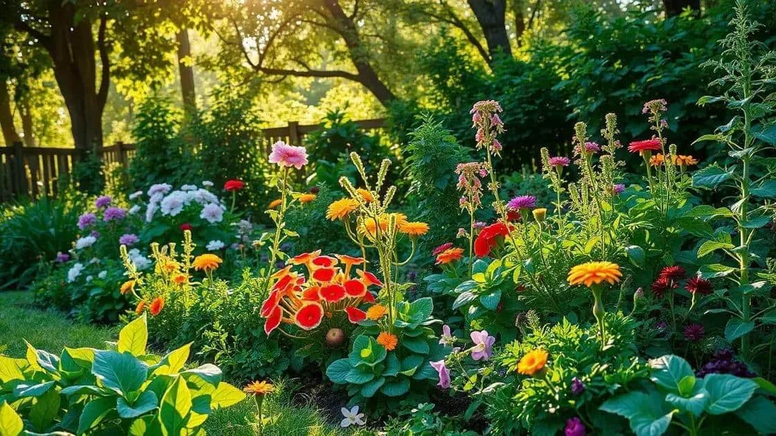Como implementar o consórcio no seu jardim
