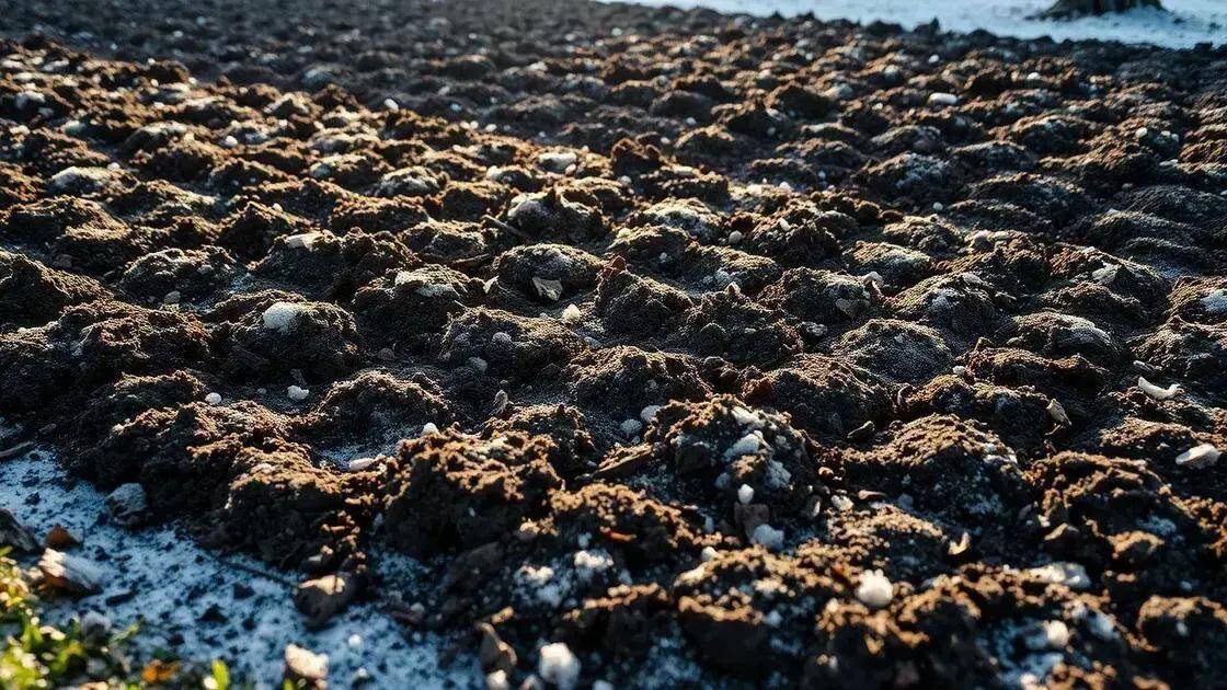 Como preparar o solo para mudas no inverno