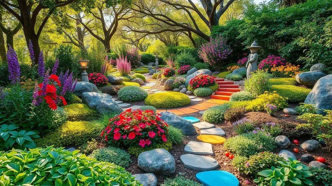 Plantas indicadas para um jardim sensorial