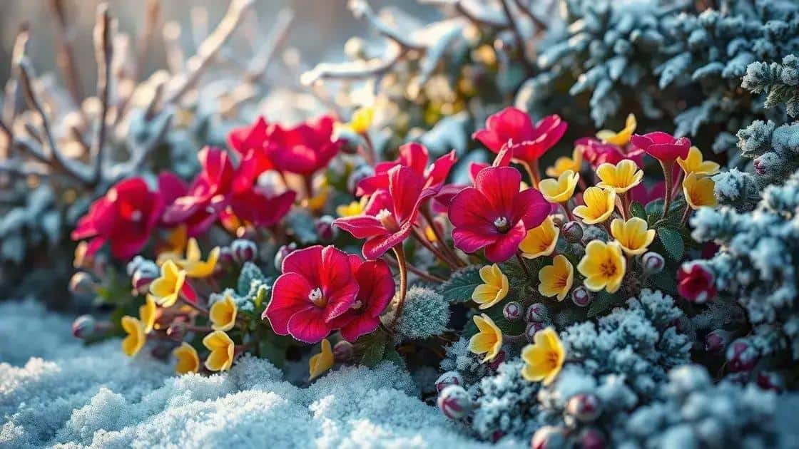 Quais flores escolher para o jardim no inverno