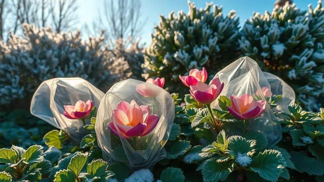 Cuidados especiais para flores de inverno