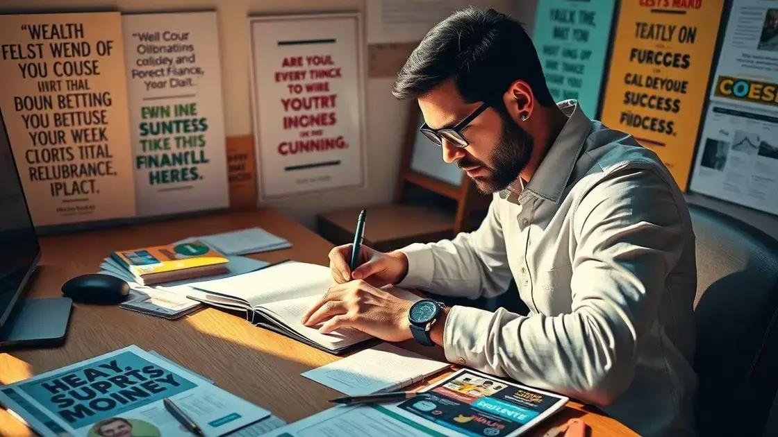 Construindo uma mentalidade financeira saudável