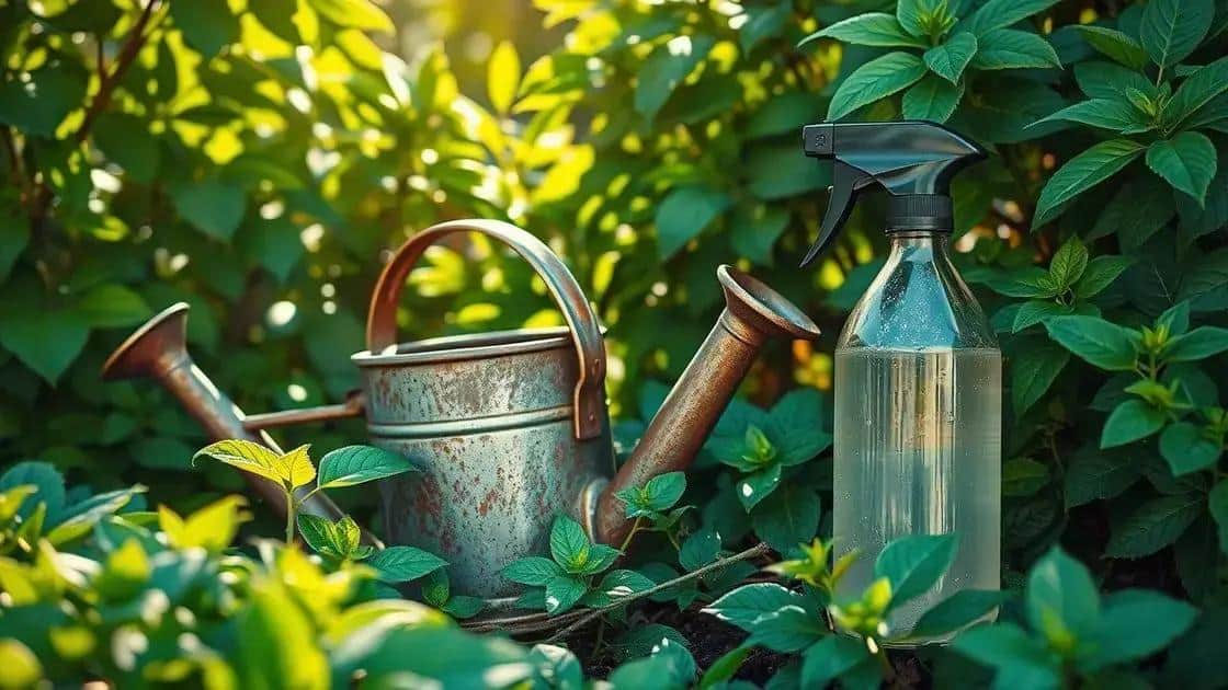 Benefícios do sabão inseticida para plantas