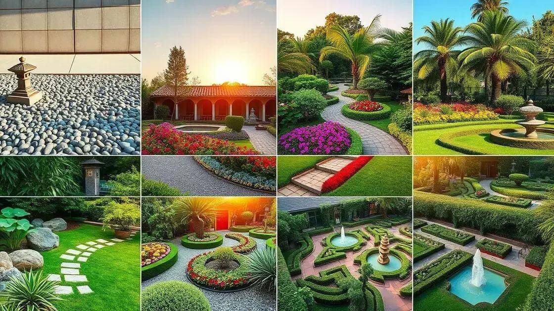 Estilos de jardim ao redor do mundo