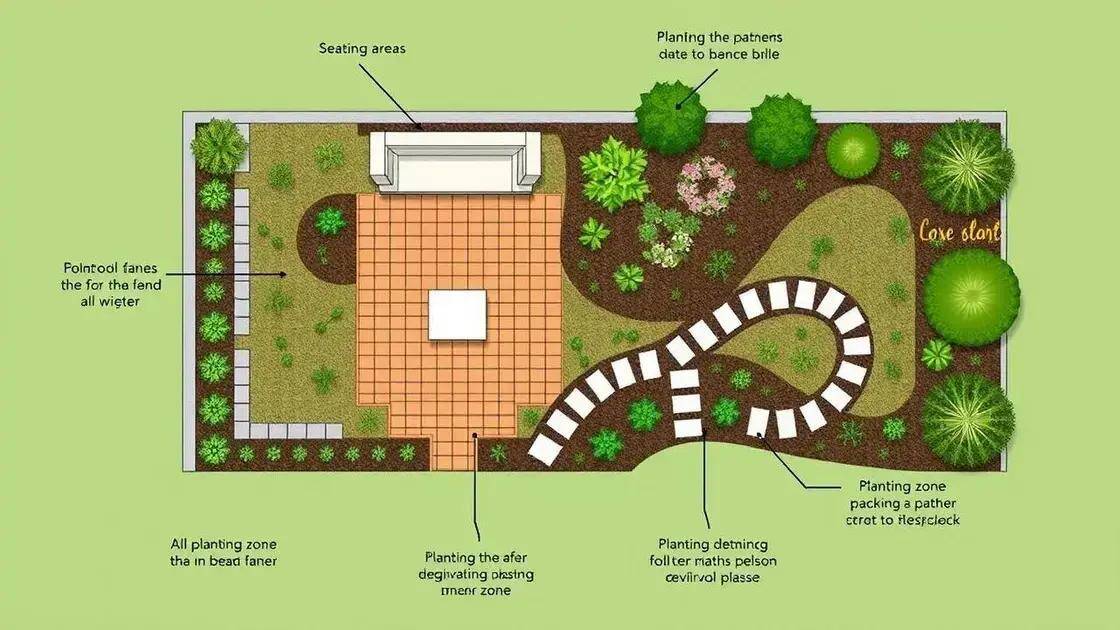Como definir as áreas do seu jardim