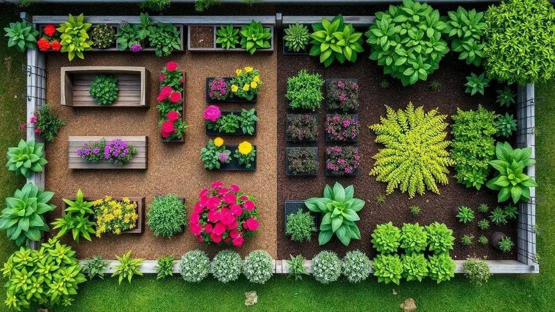 Ideias de plantas para diferentes setores