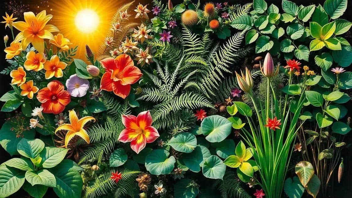 Plantas ideais para diferentes microclimas