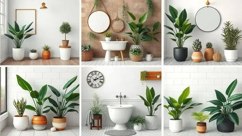 combinações de plantas e estilos de decoração para banheiro combinações de plantas e estilos de decoração para banheiro