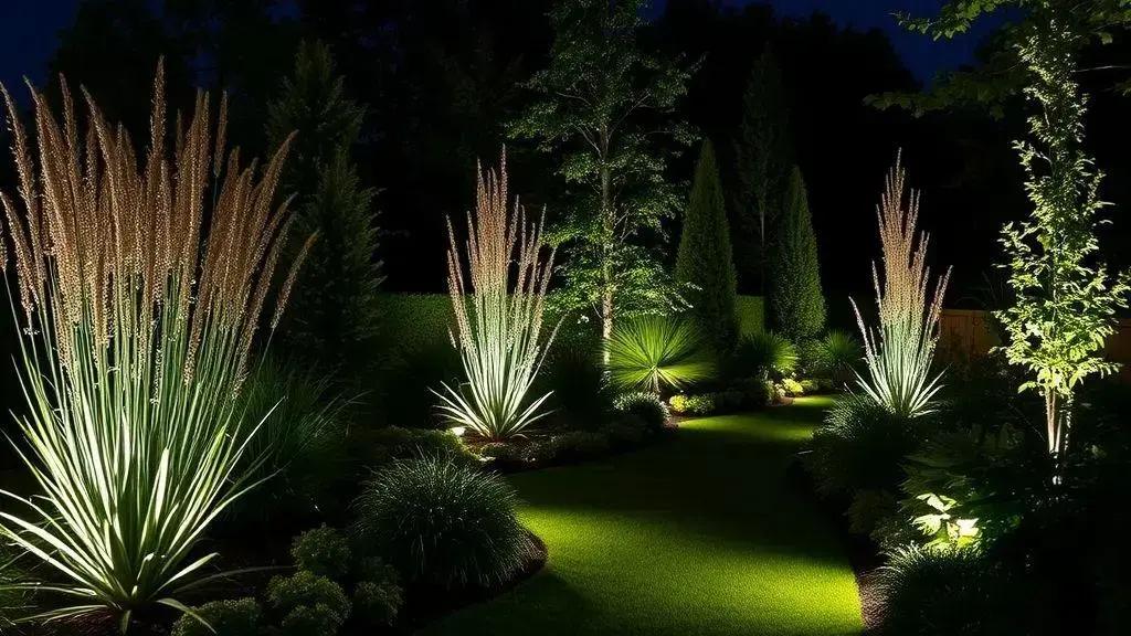 Iluminação estratégica para destacar alturas