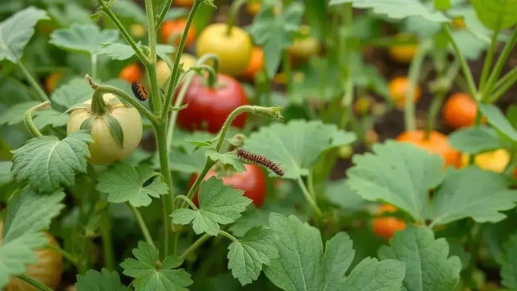Como identificar pragas comuns em hortas