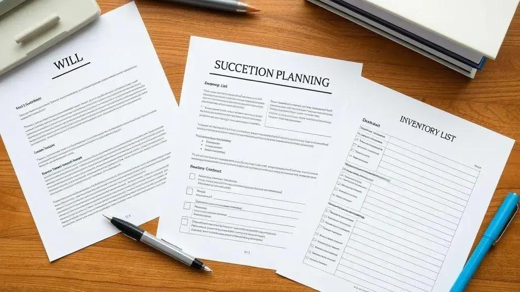 Principais documentos do planejamento sucessório